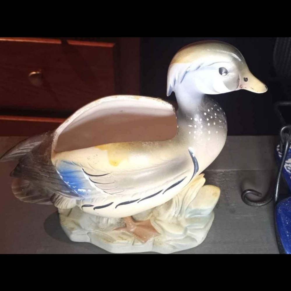 Lefton Duck Planter